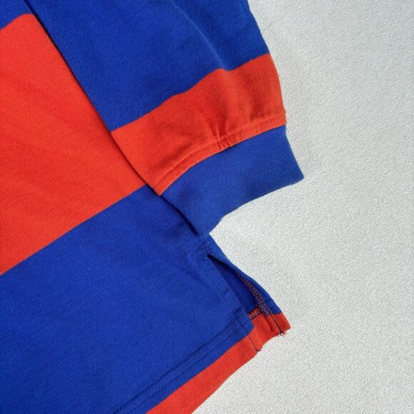 VTG University of Florida Gators Color Block Striped Patch Nike Swoosh Rugby L - Picture 5 of 9